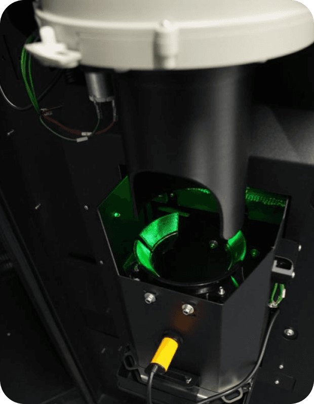 What inside in iShaker machines 7