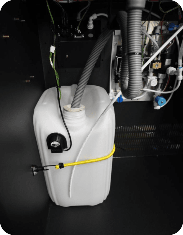 What inside in iShaker machines 11