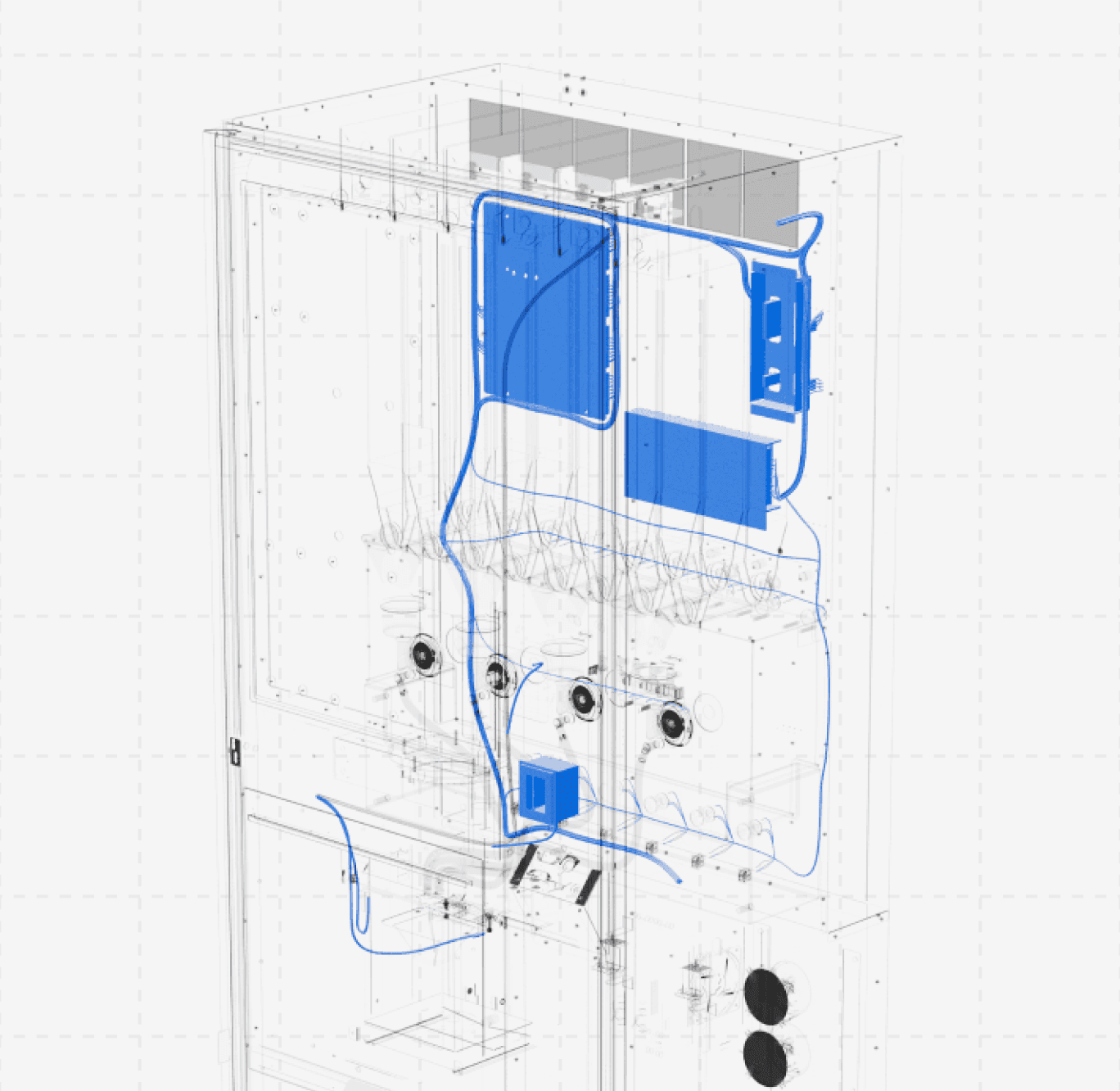 MilkShaker view showing food-contact parts